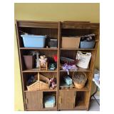 2 Bookshelves and contents must take all