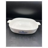 vtg Corning Ware Blue Cornflower casserole dish