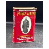 Vintage Prince Albert crimp cut tobacco tin empty