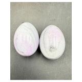 Small polished eggs