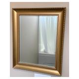 14x17' gold tone wall mirror