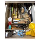 Kitchen drawer lot