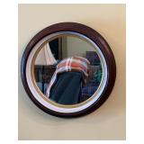 18' Round wall mirror