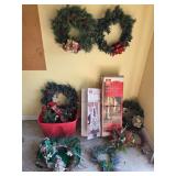 Christmas trees wreathsChristmas decor