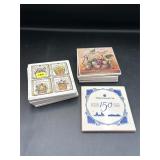 ceramic drink coasters Floral