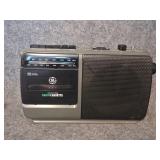 GE radio and cassette player