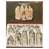 International bazaar nativity vintage