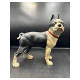 Vintage cast iron Boston Terrier doorstop