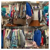 Primary Closet lot 1XL, 2XL, size 8 shoes