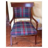 Vintage arm chair nailhead trim