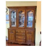 2pc Kincaid China cabinet (no contents)