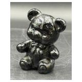 Vintage BOYD ART GLASS FUZZY BEAR