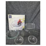 Pie plates serving platter & more