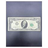 series 1963 A $10 Federal Reserve Note