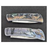 2 wildlife collector knives