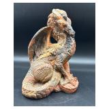 Kicking Bird Pottery 2007 clay dragon