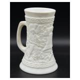 Fenton satin art glass American Bicentennial stein