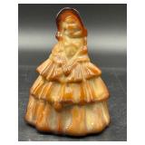 vintage Boyd Glass Louise Colonial Lady Figurine