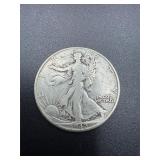 1942 Walking Liberty half dollar 90% silver