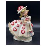 Vintage 1958 Samson Valentine Girl Planter