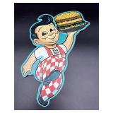 Modern Big Boy advertising metal sign