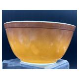 vtg Pyrex Old Orchard #402 Ombre Brown Mixing bowl