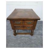 Barn kept end table needs cleaning