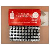 Vintage Master Cartridge 357 magnum ammo