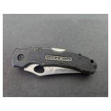Smith & Wesson  pocket knife grip is sticky
