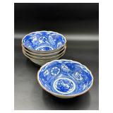 5- Andrea by Sadek JAPAN blue and white bowls