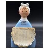 vintage 1966 Merry Maids DAVAR shopping reminder