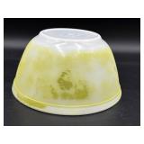 VINTAGE PYREX 402 MIXING BOWL OLIVE FADED