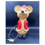vintage Union Products Mouse Christmas blow mold