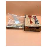 partial box 444 Marlin & 458 Win Mag ammo