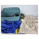 Hammock camping supplies and tote