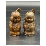 Native American Japan salt and pepper shakers