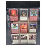 9 Vintage Magic The Gathering Cards - VST