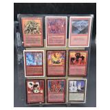 9 Vintage Magic The Gathering Cards - VST
