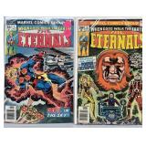 1976 Marvel Comics Eternals 3 & 5 1st Sersi VF-