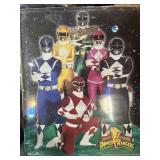 Vintage 1994 Mighty Morphin Power Rangers Poster