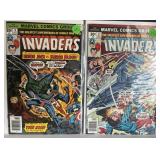1970s Marvel Comics Invaders 9 & 11 VF