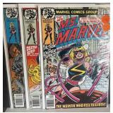 1970s Marvel Comics Ms Marvel 21 22 23 FN+