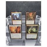 4 Magic The Gathering Cards- VST
