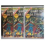 1975 Marvel Giant-Size Doctor Strange lot FN