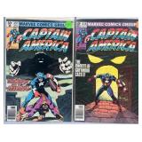 1980 Marvel Comics Captain America 251 & 256 FN