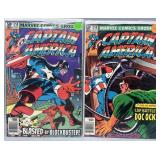 1981 Marvel Comics Captain America 258 & 259 FN