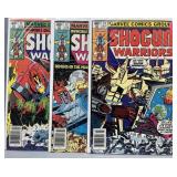 1979 Marvel Shogun Warriors 11, 13, 14 FN-VF
