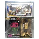 Funko Pop lot - Thor Goat Boat, Killmonger