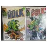 1985 Marvel Incredible Hulk lot VF