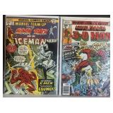 1970s Marvel Team-Up lot 1st 3-D Man VF